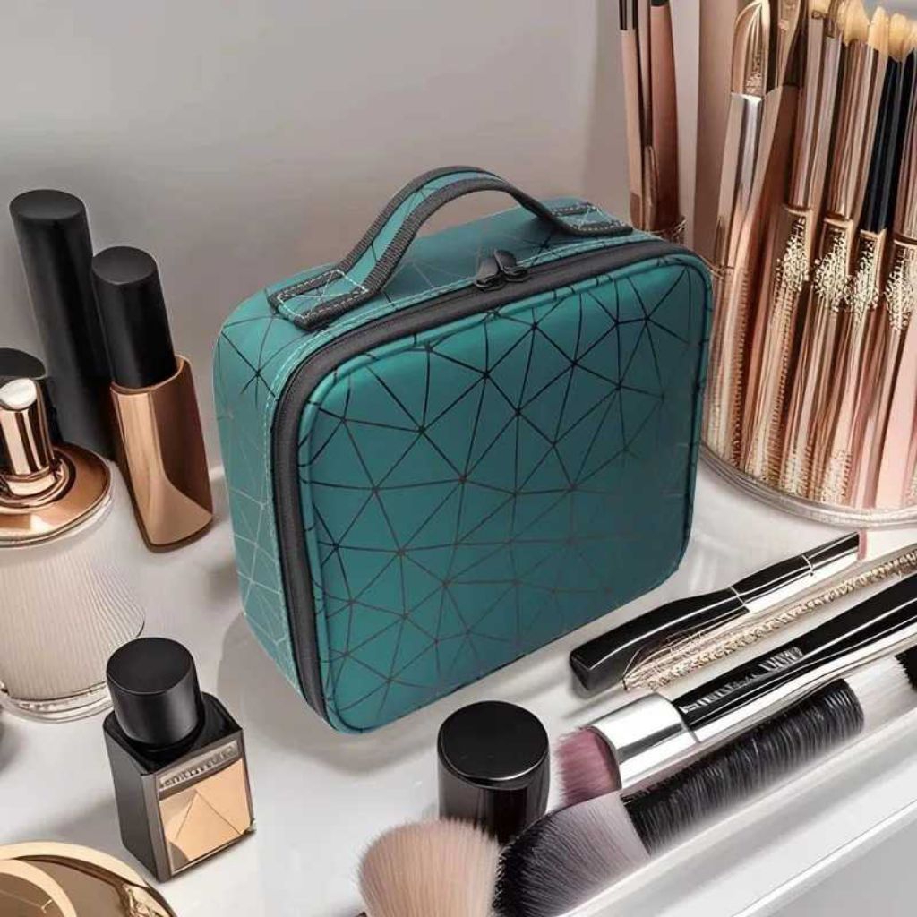 Tas Kosmetik Tas Make up Tas Kosmetik Ukuran Sedang Beuaty Case Make up box Tas Kosmetik Make Up Tra