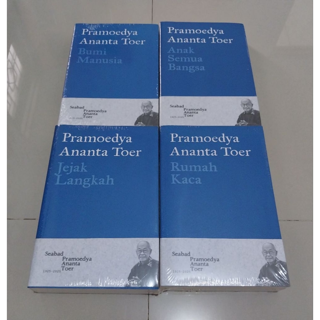 1 Set Tetralogi Pulau Buru by Pramoedya Ananta Toer (Edisi Seabad Pram)
