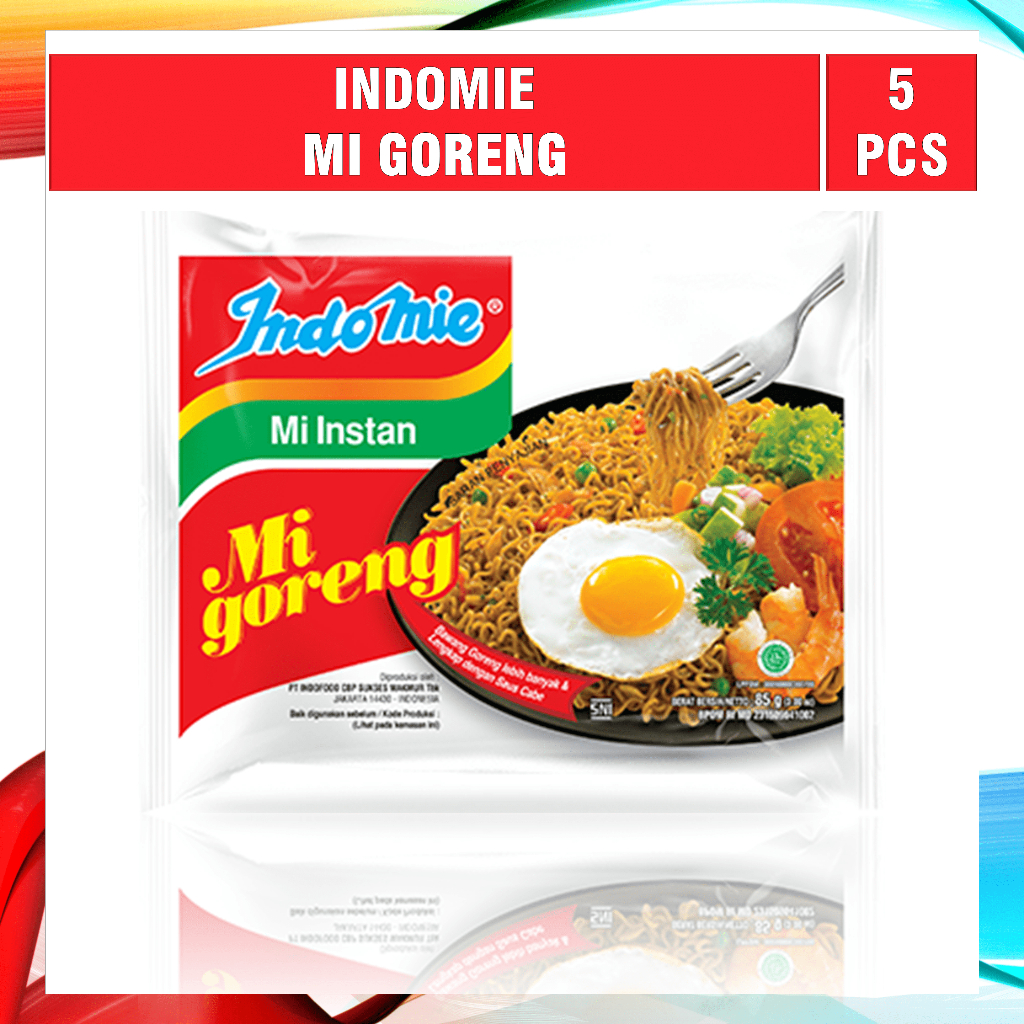 

Indomie Mi Goreng [5 Pcs]