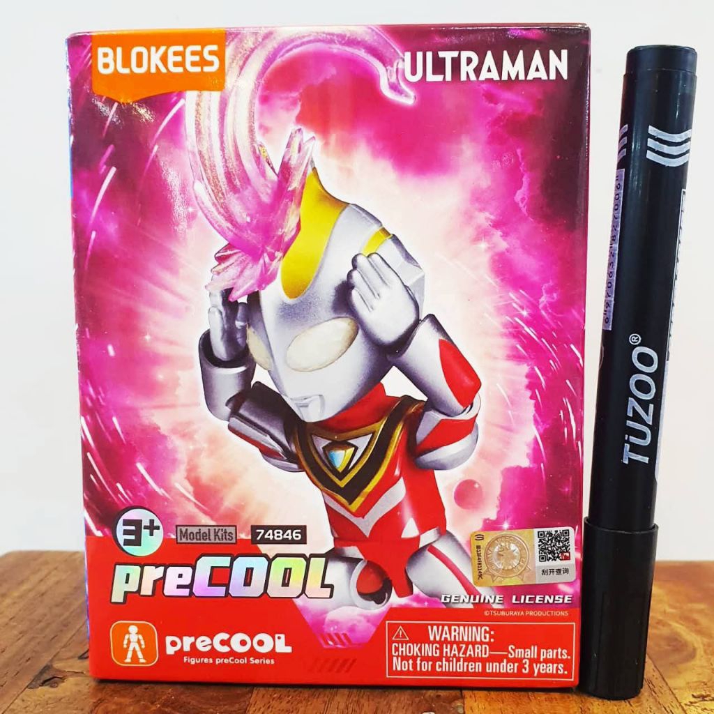 New mainan action figure blokees ultraman galaxy version Ultraman Precool Series Ultraman X Geed Pri