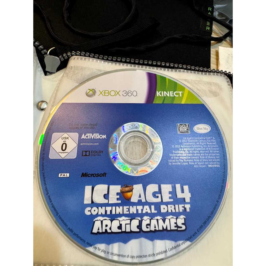 KASET XBOX 360 Ice Age 4 Continental Drift Arctic Games