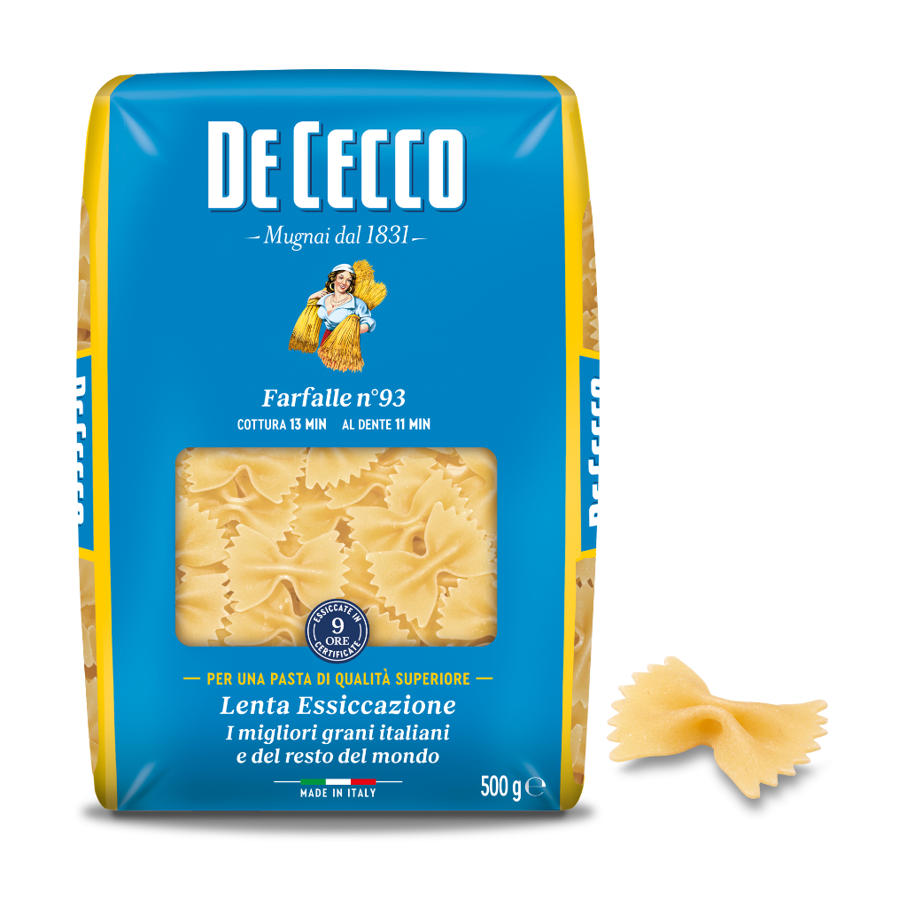 

De Cecco Farfalle / Pasta Farfalle De Cecco / Farfalle n° 93 De Cecco - 250 Gram
