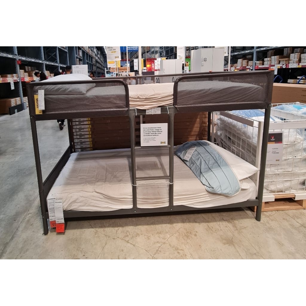 kasur tingkat | kasur tingkat besi | kasur tingkat kokoh | rangka kasur besi | kasur tingkat  abu ab