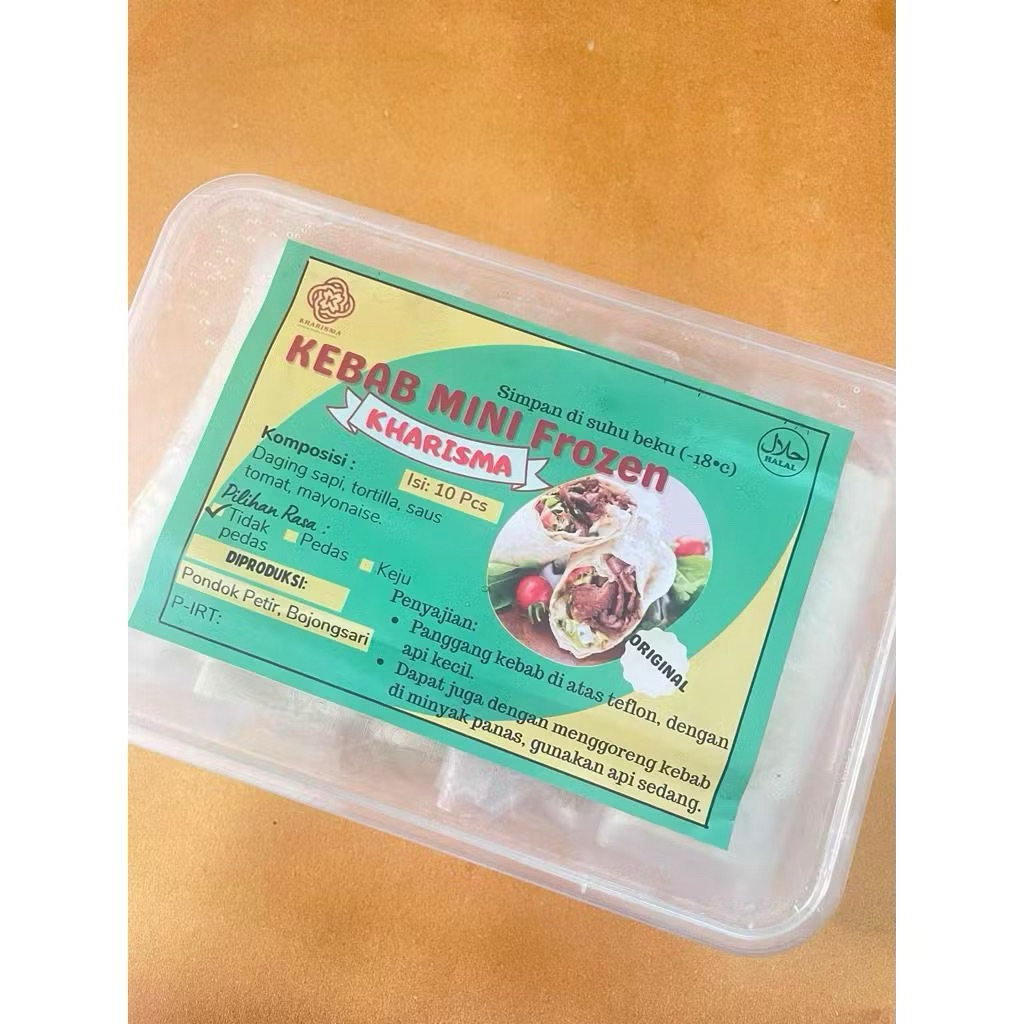 

KEBAB MINI KHARISMA 1 PACK ISI 10 PCS