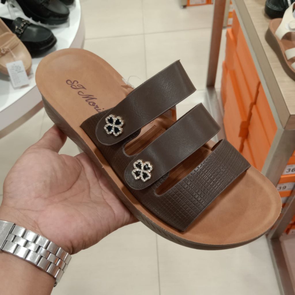 ST MORITZ SANDAL FLAT WANITA ORIGINAL
