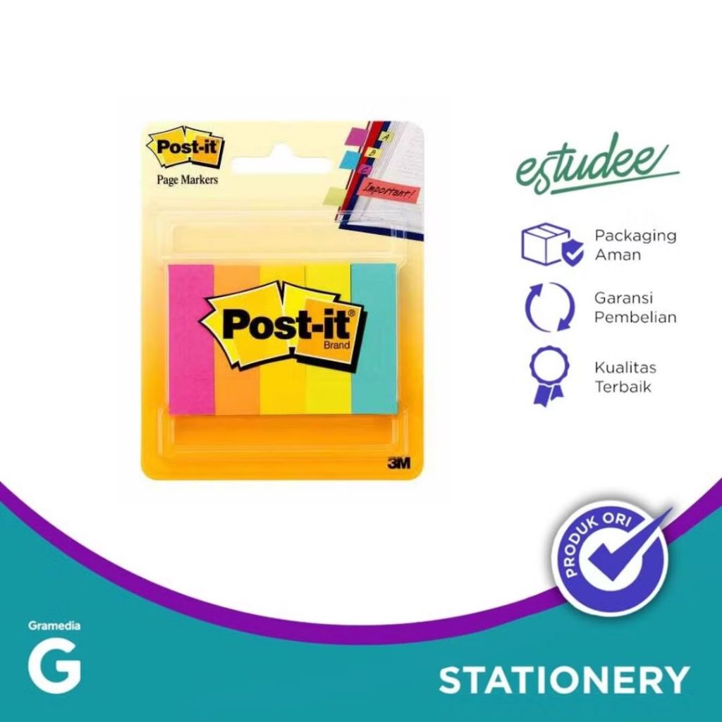 Gramedia Palembang - POST-IT 670-5AN/ASST