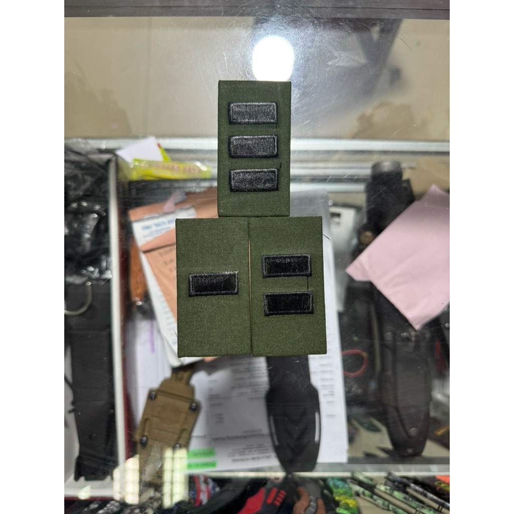 Pangkat PDL TNI AL Letda Lettu Kapten – Atribut Bordir Rapi Kualitas Premium