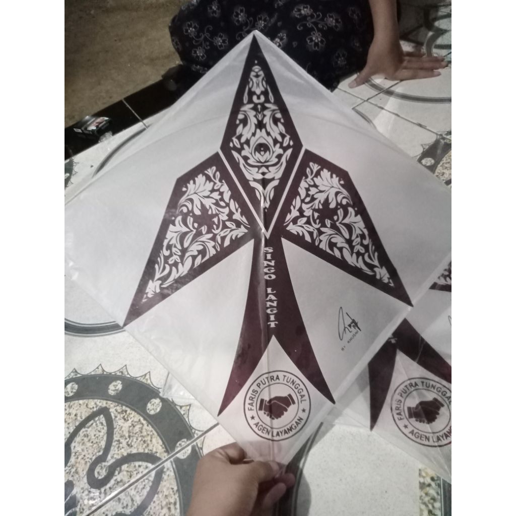 layangan standat Sukhoi 50 pcs