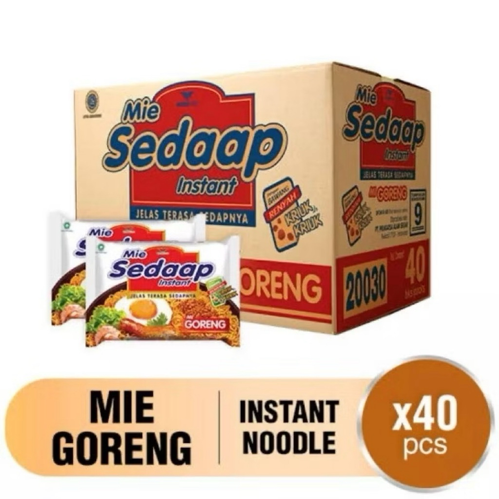 

Mie Sedap goreng 1 karton isi 40 pcs