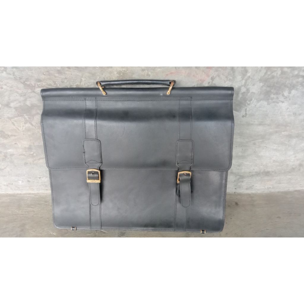 tas kulit jadul antik lawas