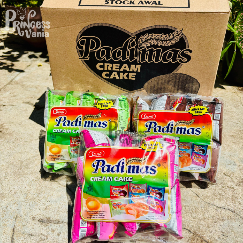 

GROSIR PADIMAS CREAM CAKE KEMASAN 8GR 1 DUS ISI 100PCS