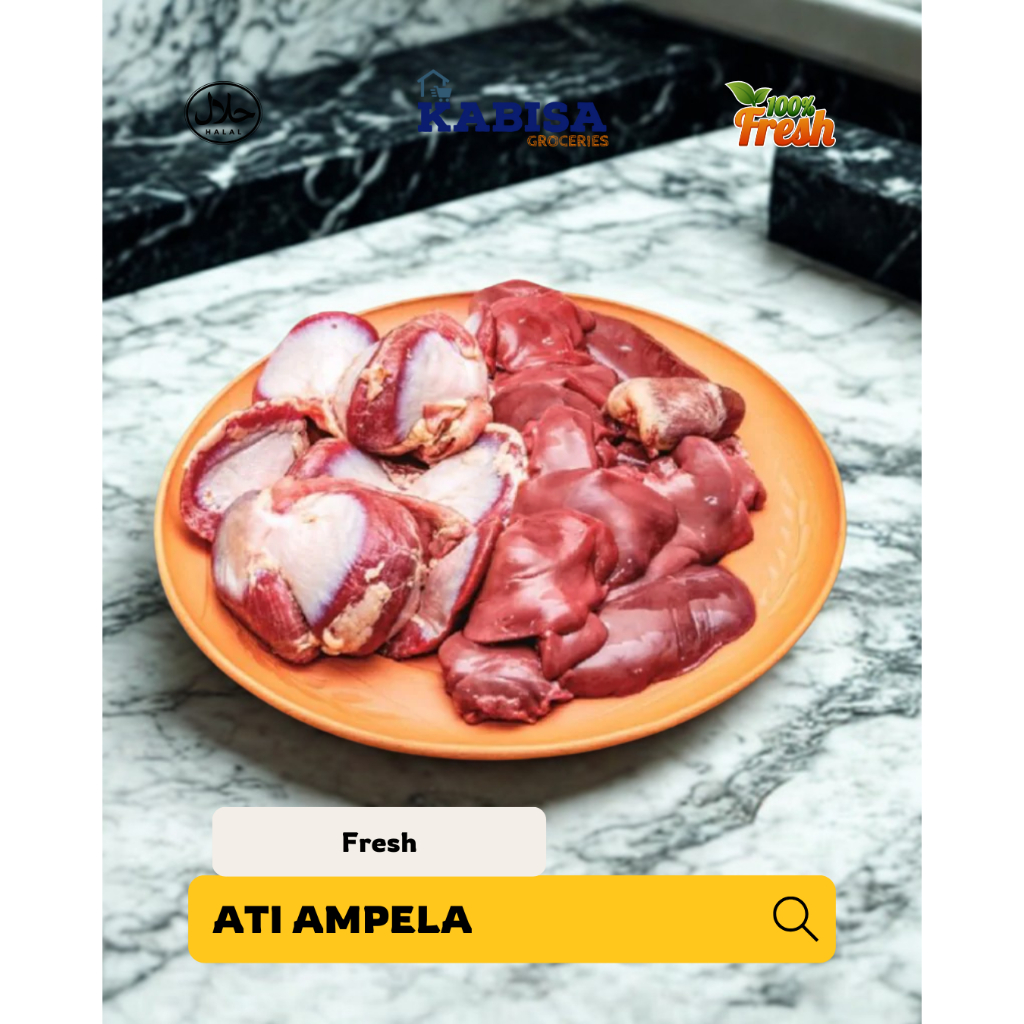 ati ampela ayam fresh segar daging satuan