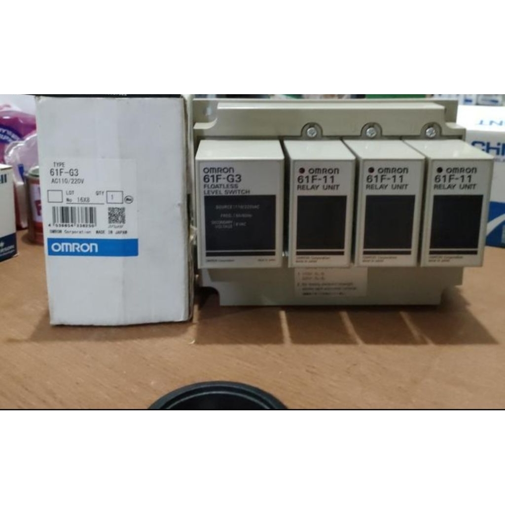 FLOATLESS LEVEL SWITCH OMRON 61F-G3 AC100/220V/WLC OMRON 61F-G3 ORIGINAL