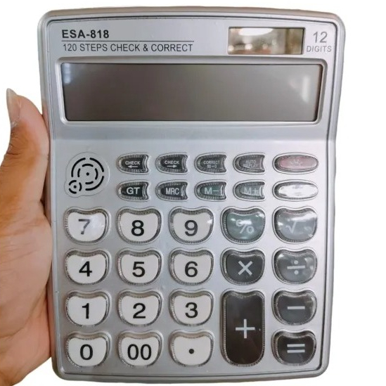 

Kalkulator ESA 818 Check & Correct Deteksi Uang