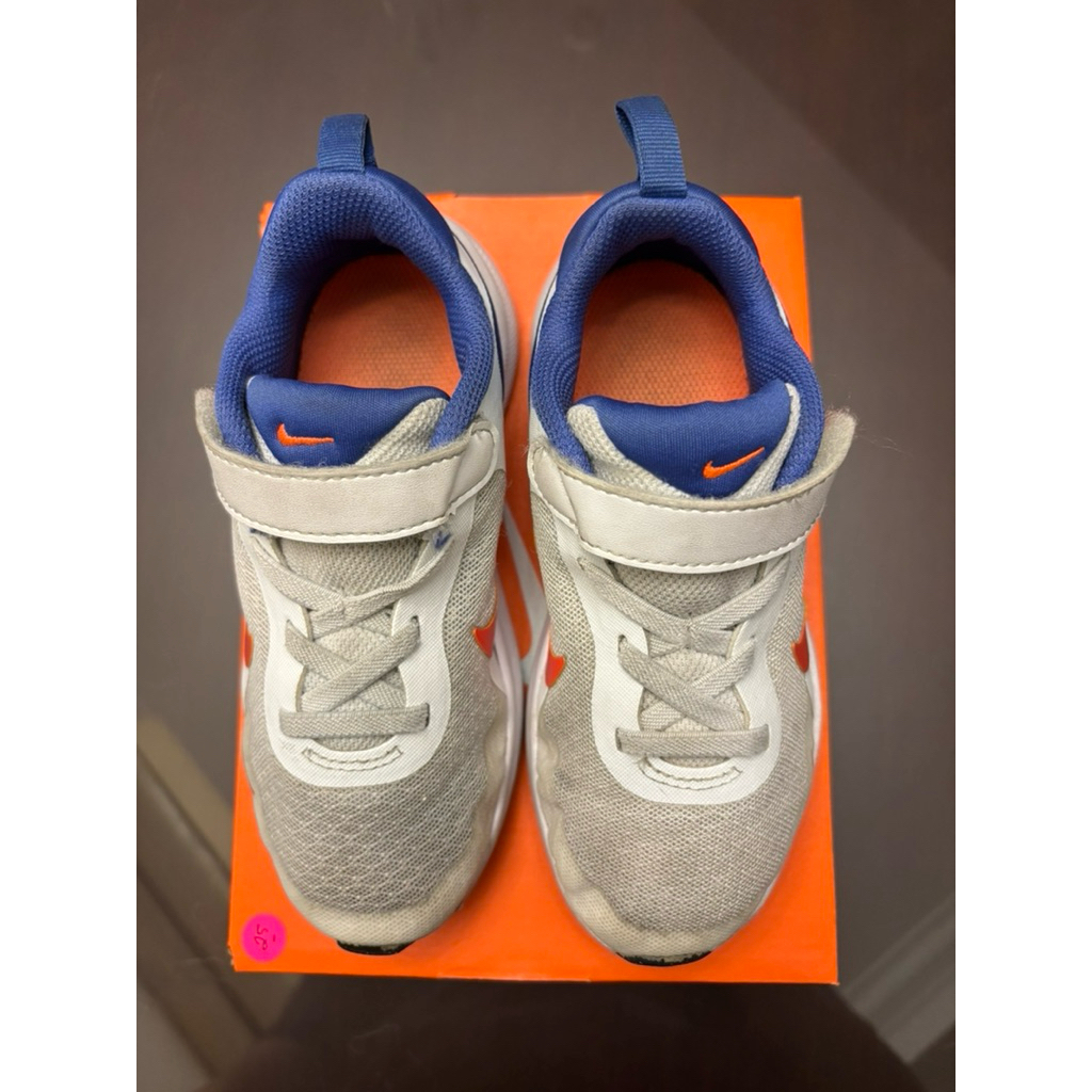 Nike Kids Revolution 7 preloved white team orange putih sepatu anak lari tenis tennis olahraga sekol