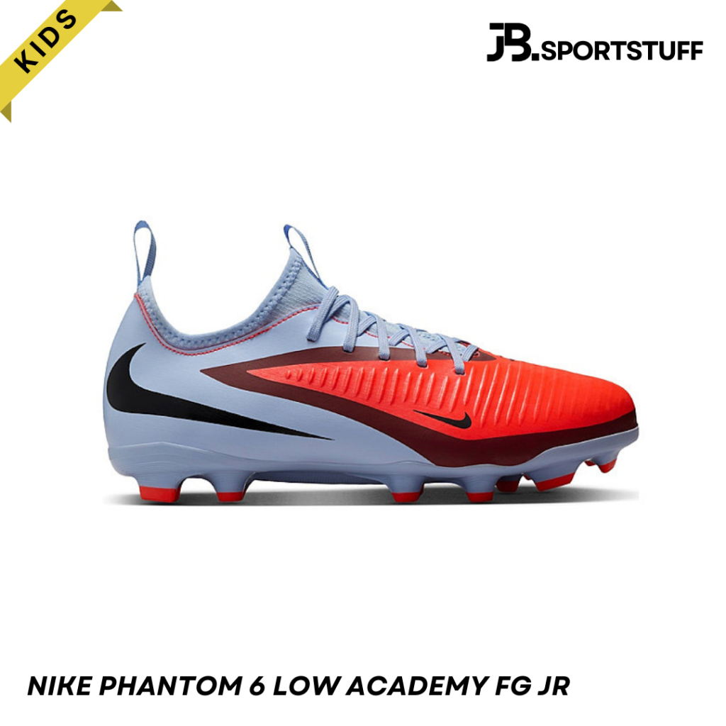 NIKE SEPATU BOLA ANAK PHANTOM 6 LOW ACADEMY FG JR HM9203 400 ORIGINAL 100% / SEPATU BOLA ANAK NIKE