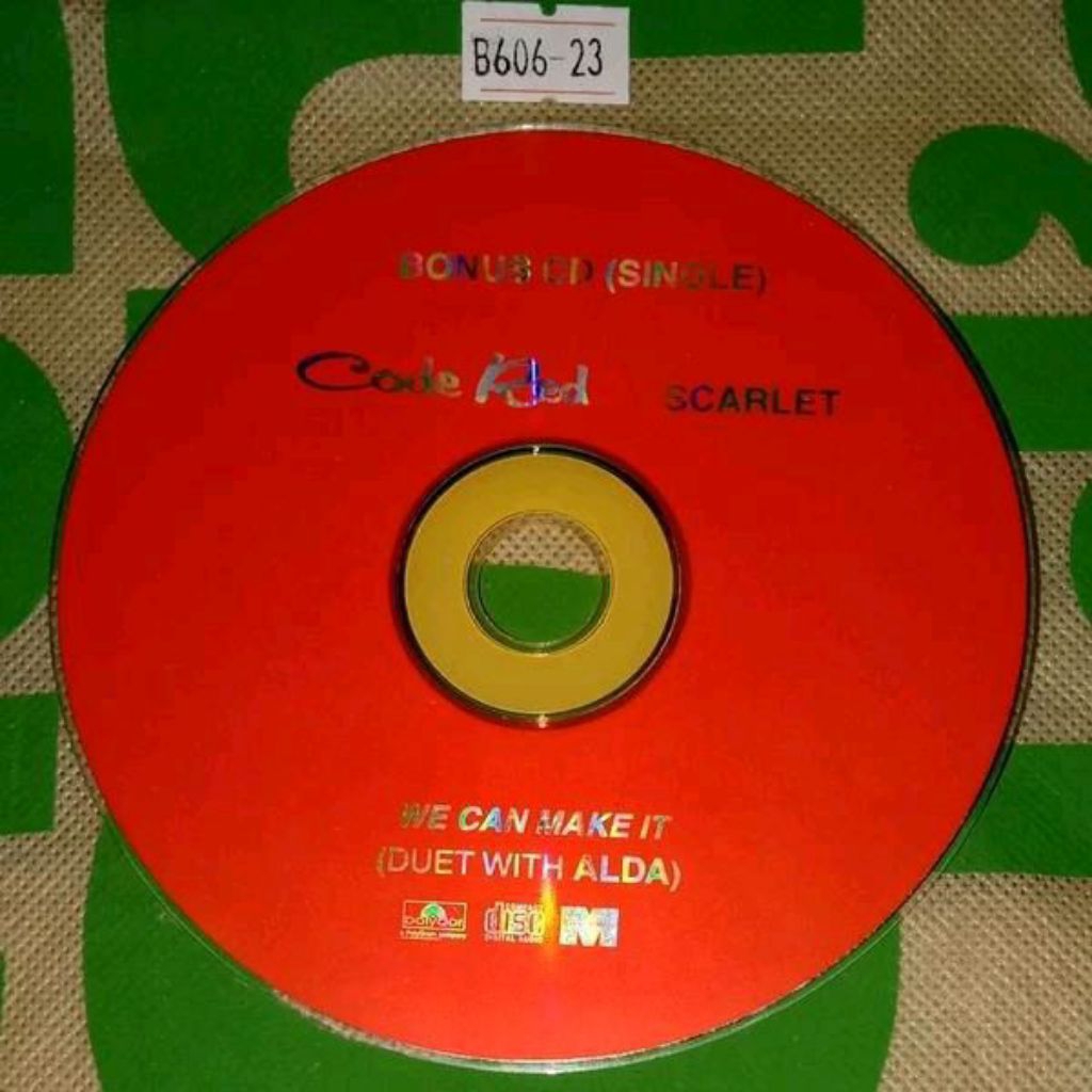 CD Code Red - Scarlet We Can Make It Duet With Alda . CD ONLY