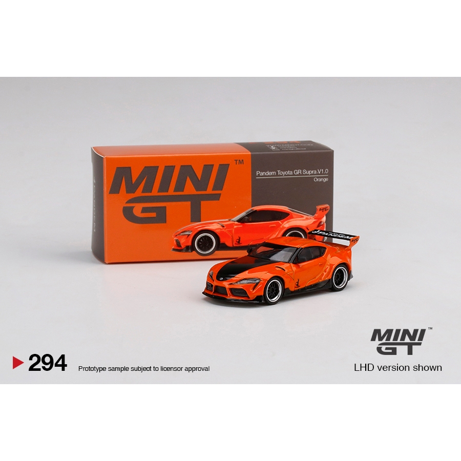 Mini GT 294 Pandem Toyota GR Supra V1.0 Orange
