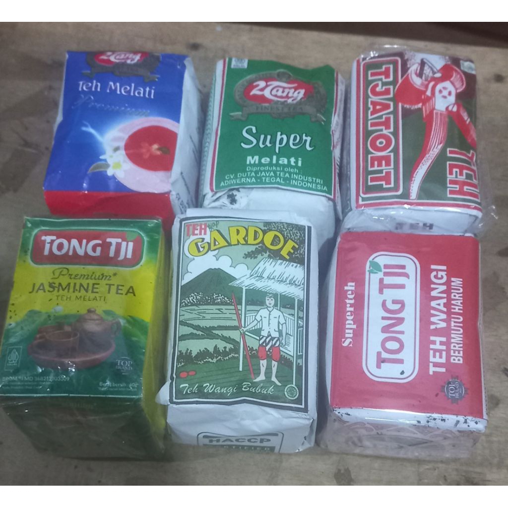 

6 macam teh buat racikan