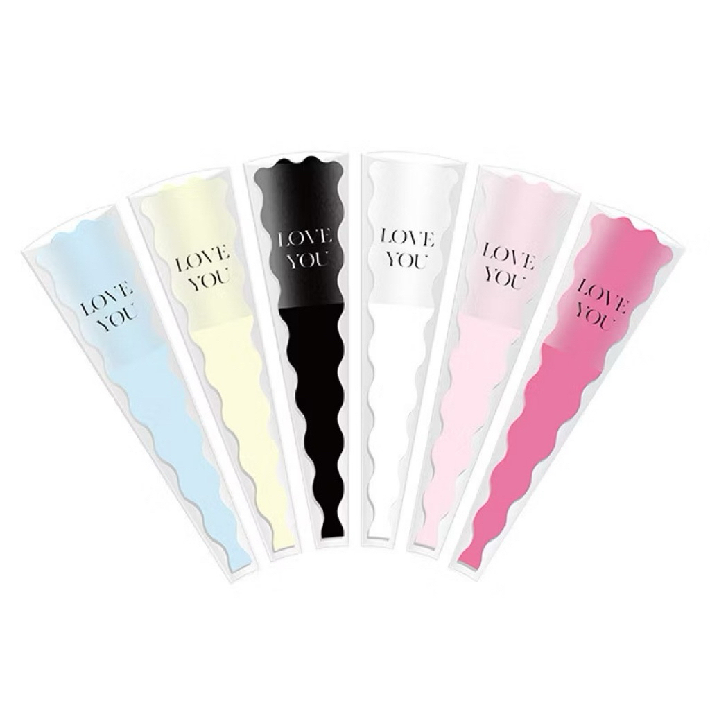 

plastik wrapping bunga 1tangkai | plastik buket single rose