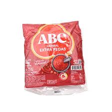 

Sambal EXTRA PEDAS ABC SACHET 8gram (1 pack)