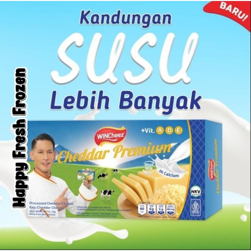 

WINCheez Cheddar Premium 160 gram