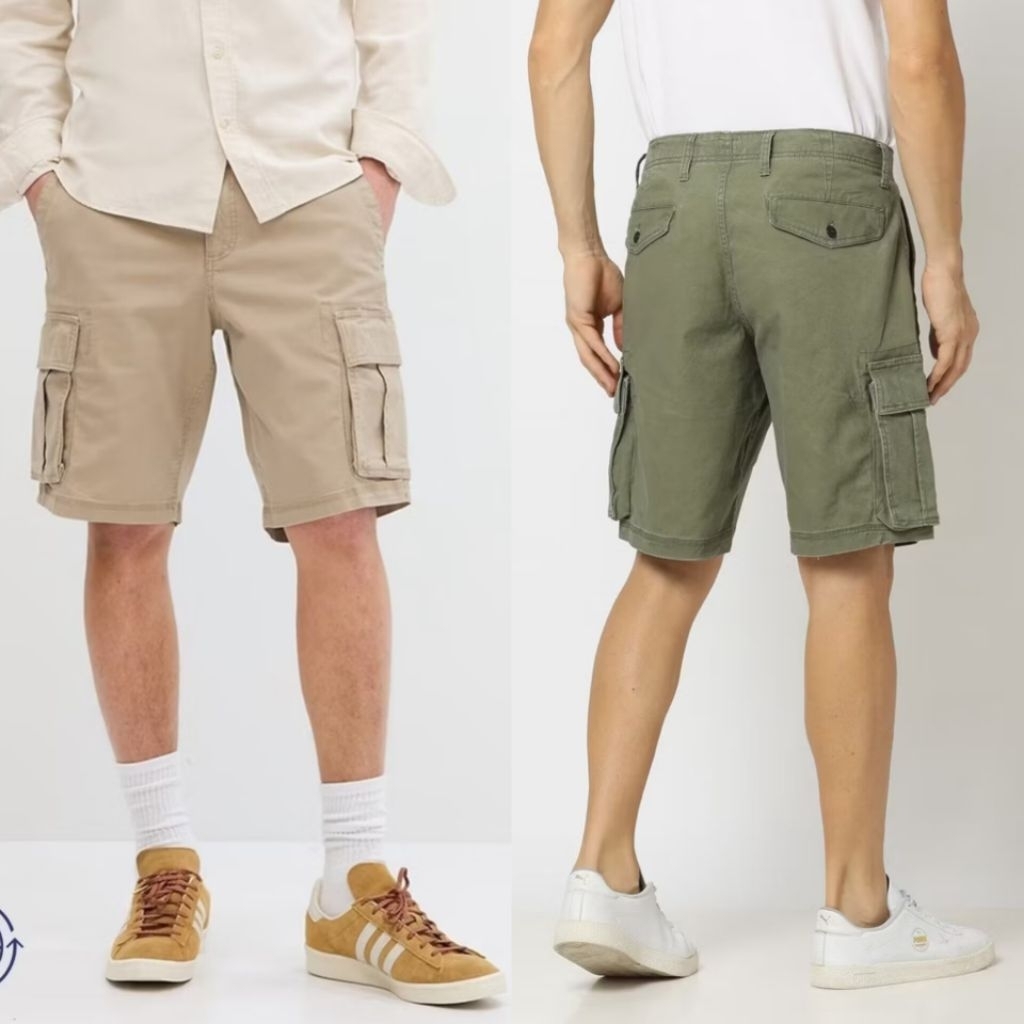 GAP Flat-Front Cargo Shorts Original | Celana Pendek Cargo Regulat Fit