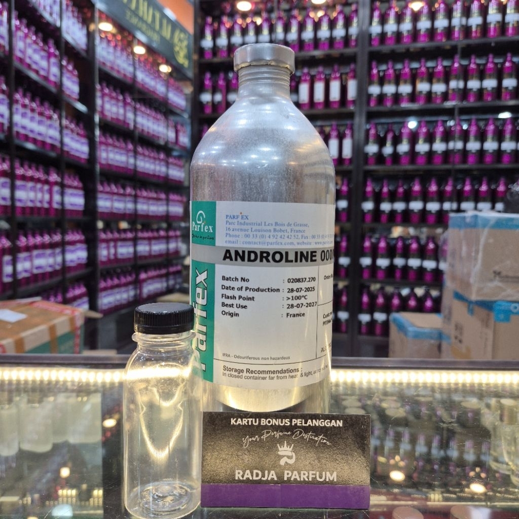 ANDROLINE BY PARFEX KEMASAN 50ML FIXATIF 100% ASLI PENGUAT PARFUM