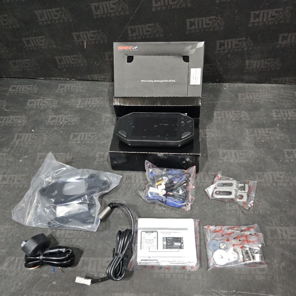 Speedometer Speedo KOSO RX4 Universal TFT Original Taiwan