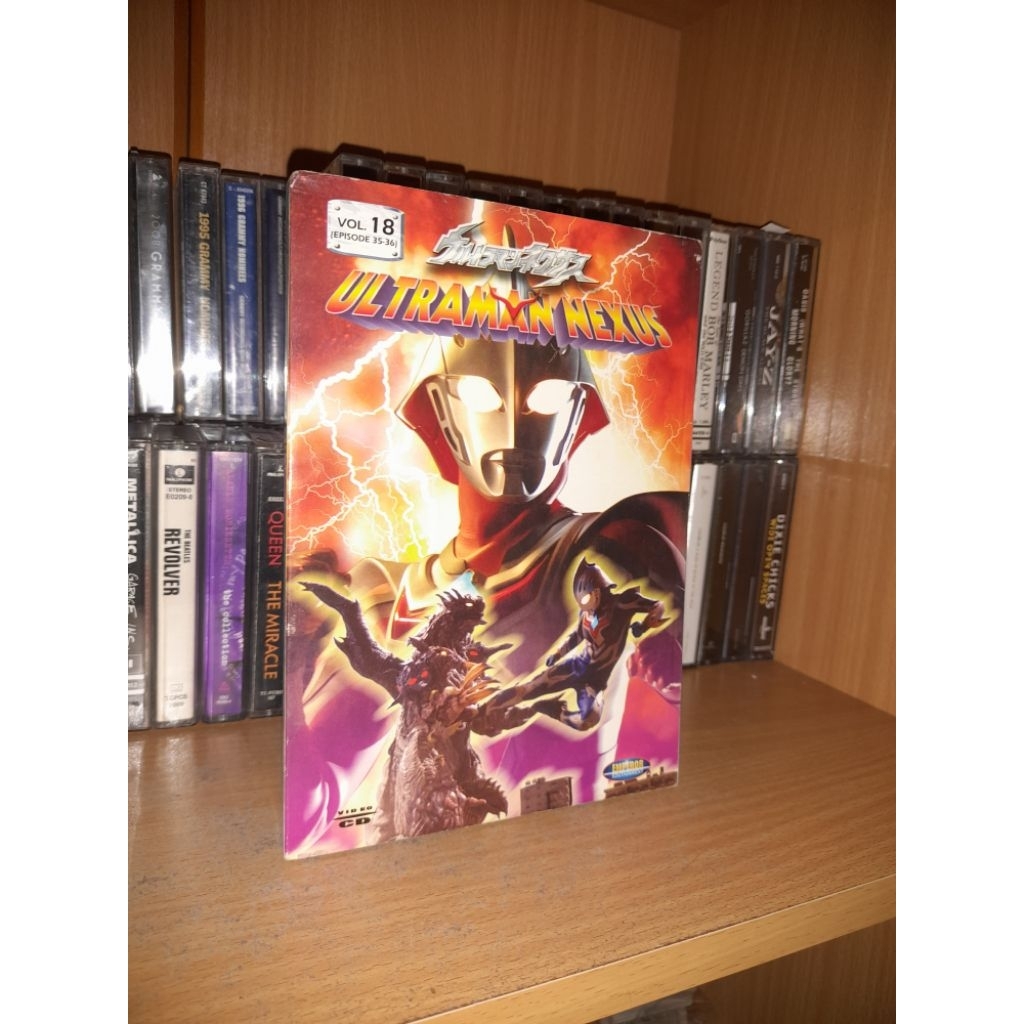 VCD original Ultraman Nexus Seri 18 (Episode 35-36)