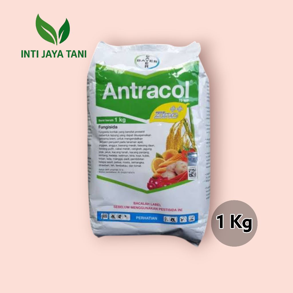 Antracol 1 Kg Kemasan Pabrik Fungisida Kontak Antracol 1 Kg