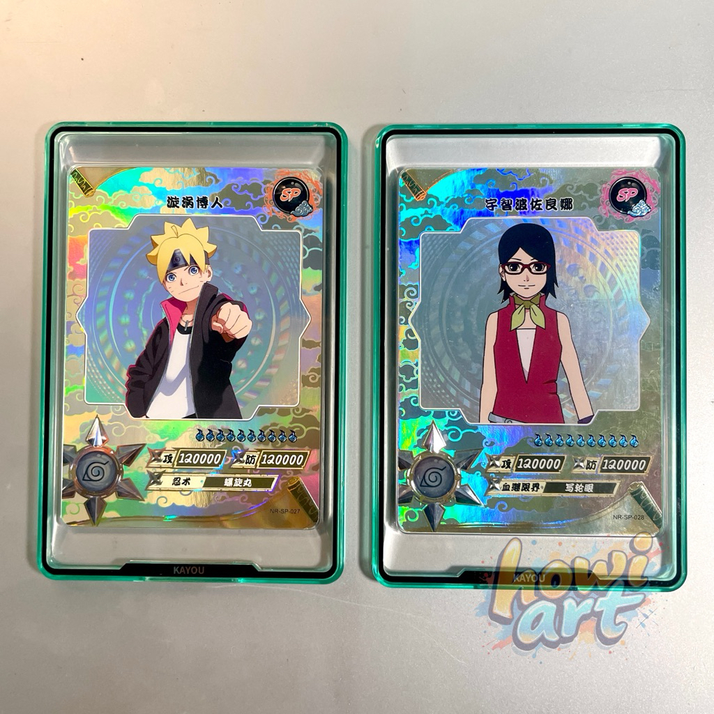 Kartu Naruto Kayou - SP Boruto & Sarada