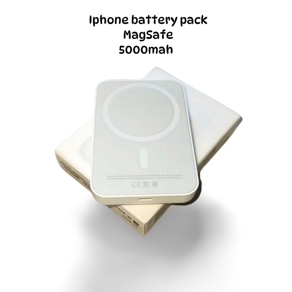 Magsafe Powerbank Magnetik Iphone 5000 mAh