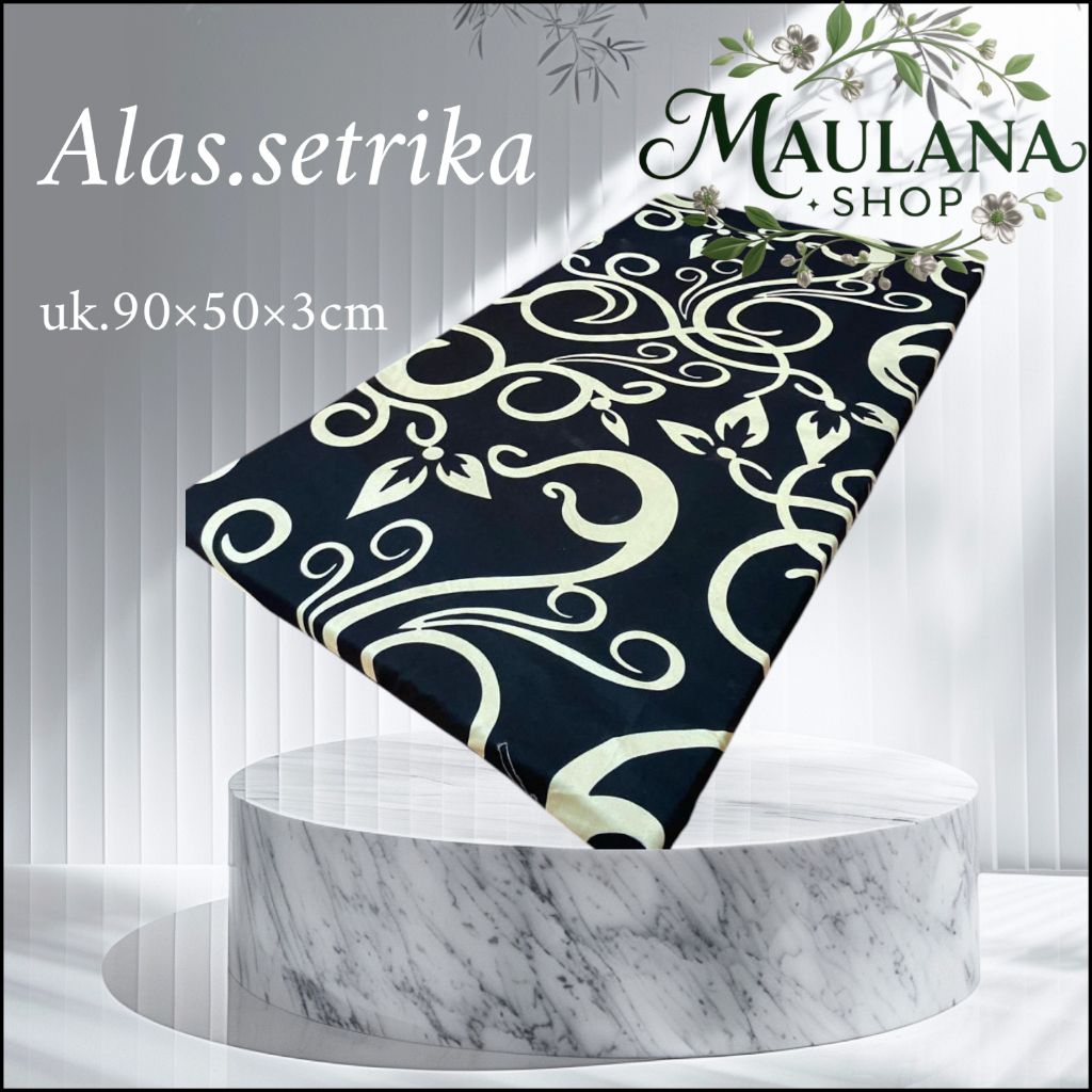 alas setrika serba guna busa premium anti lengket anti bakar uk90*50*3cm