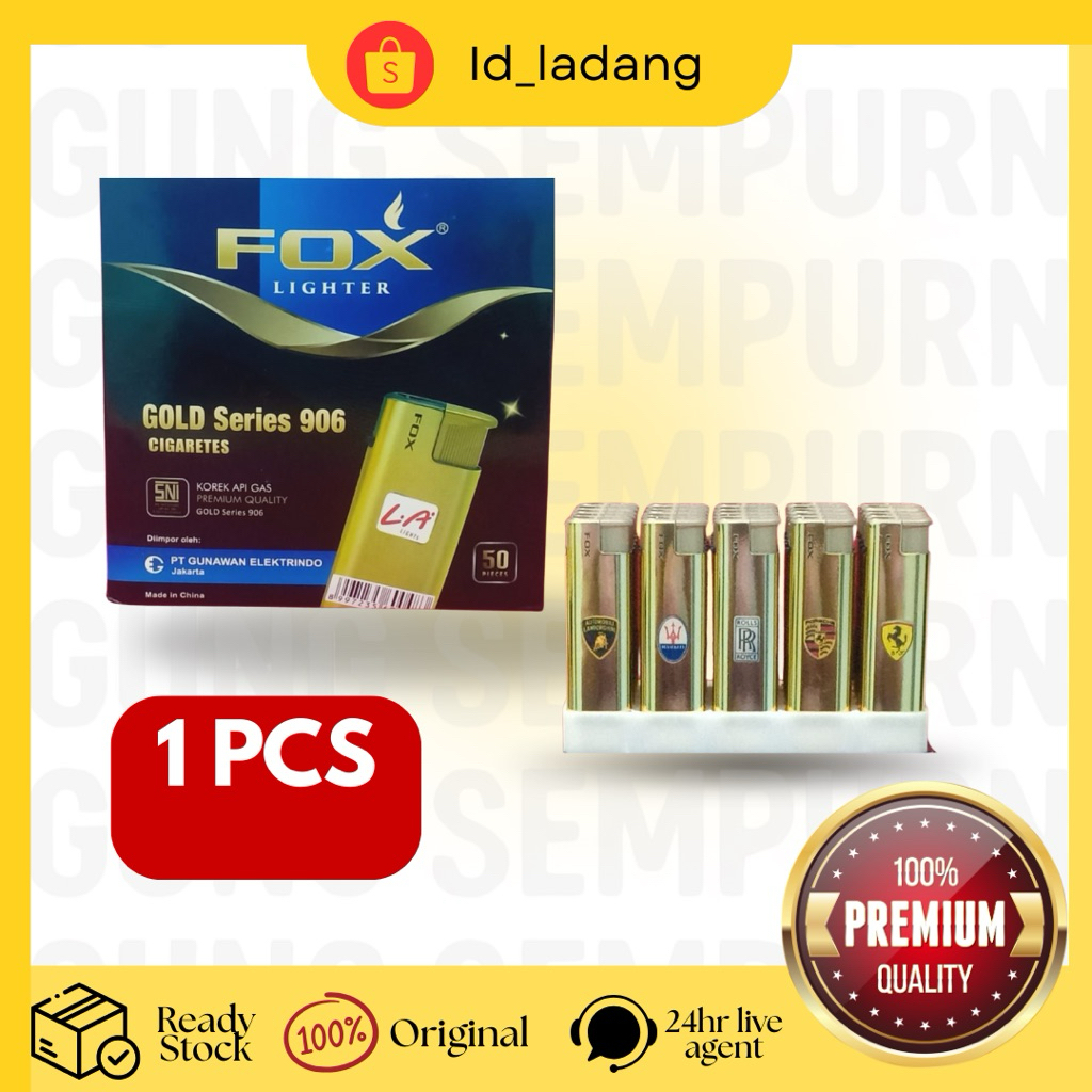 Korek Api Gas Bara Isi Ulang