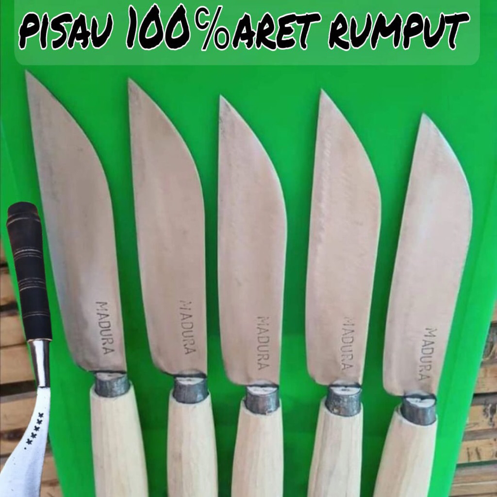 pisau 100%aret rumput MDR
