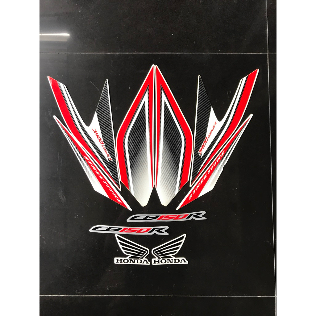 STRIPING STIKER CB150R 2015 PUTIH