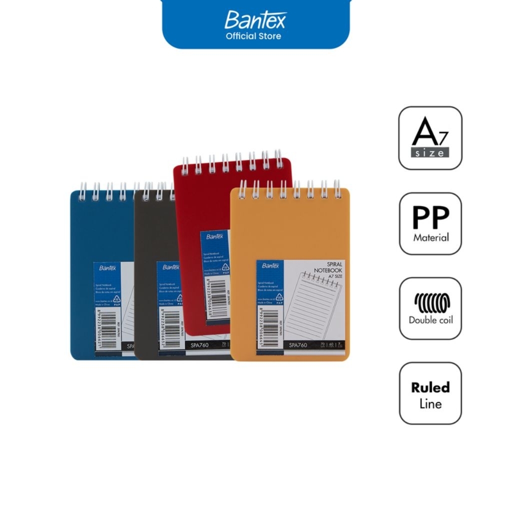 

Bantex Buku Catatan Mini ukuran A7 SPA760