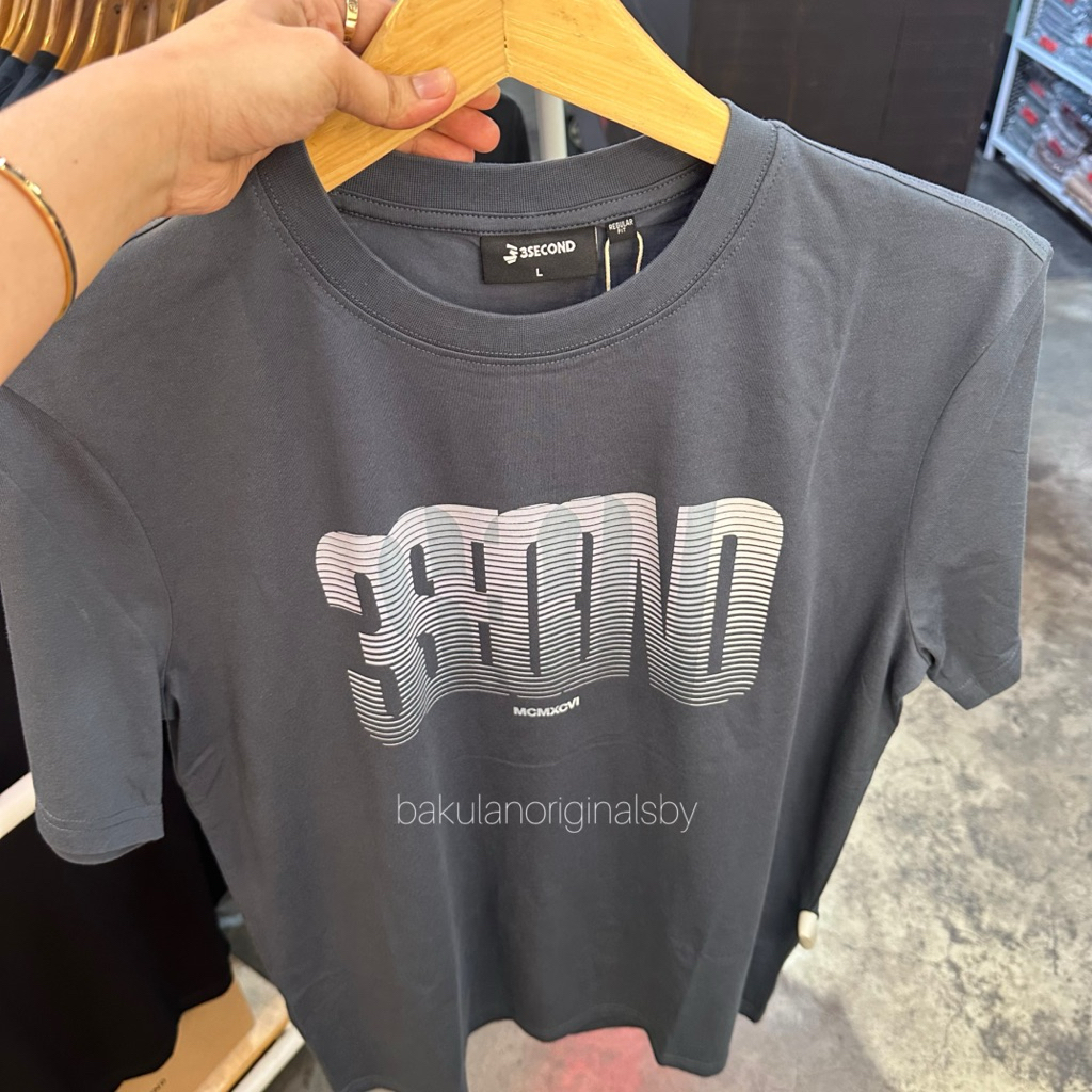 KAOS 3SECOND ORIGINAL TERBARU (REGULER FIT) KAOS 3SECOND ORI 100% TERMURAH DISKON COD