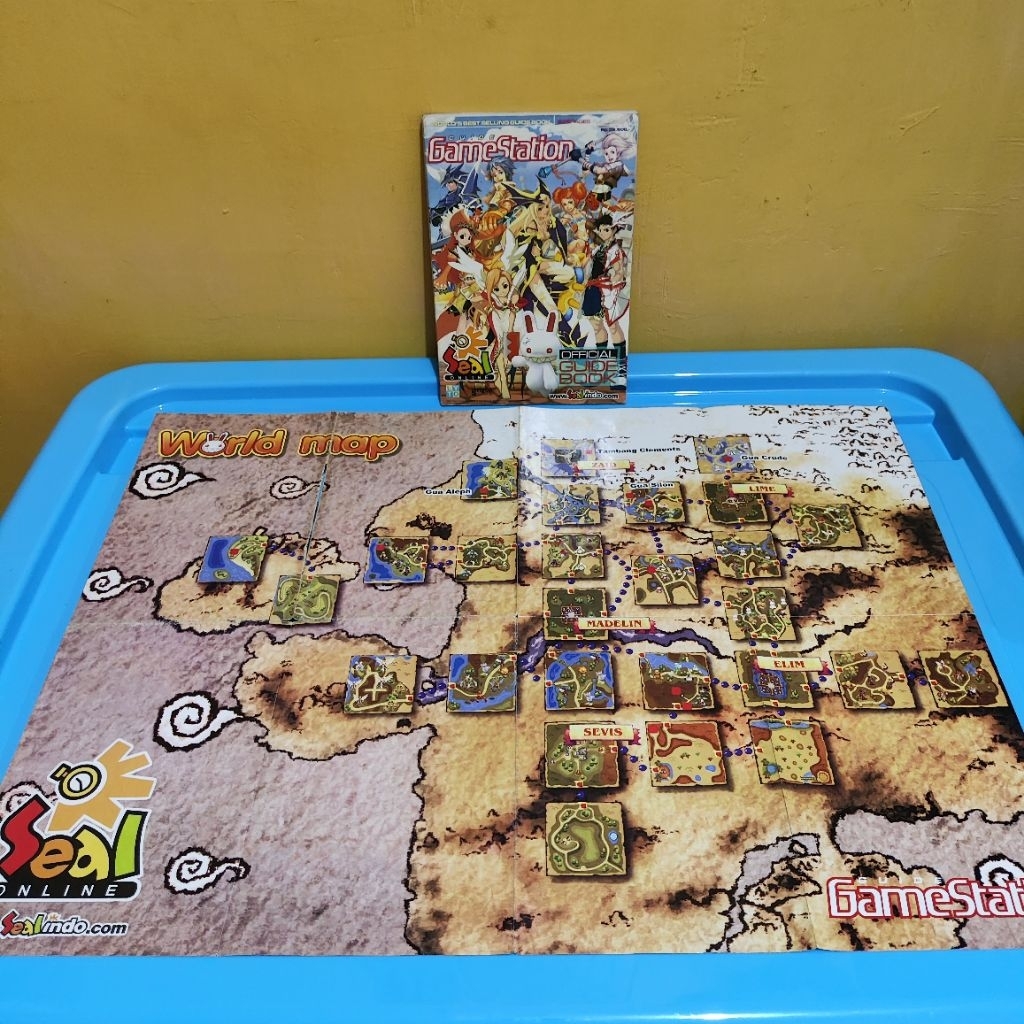 Seal Online Guide Book Gamestation Guide Book Seal Online Lengkap dengan Poster (LANGKA) Majalah Sea