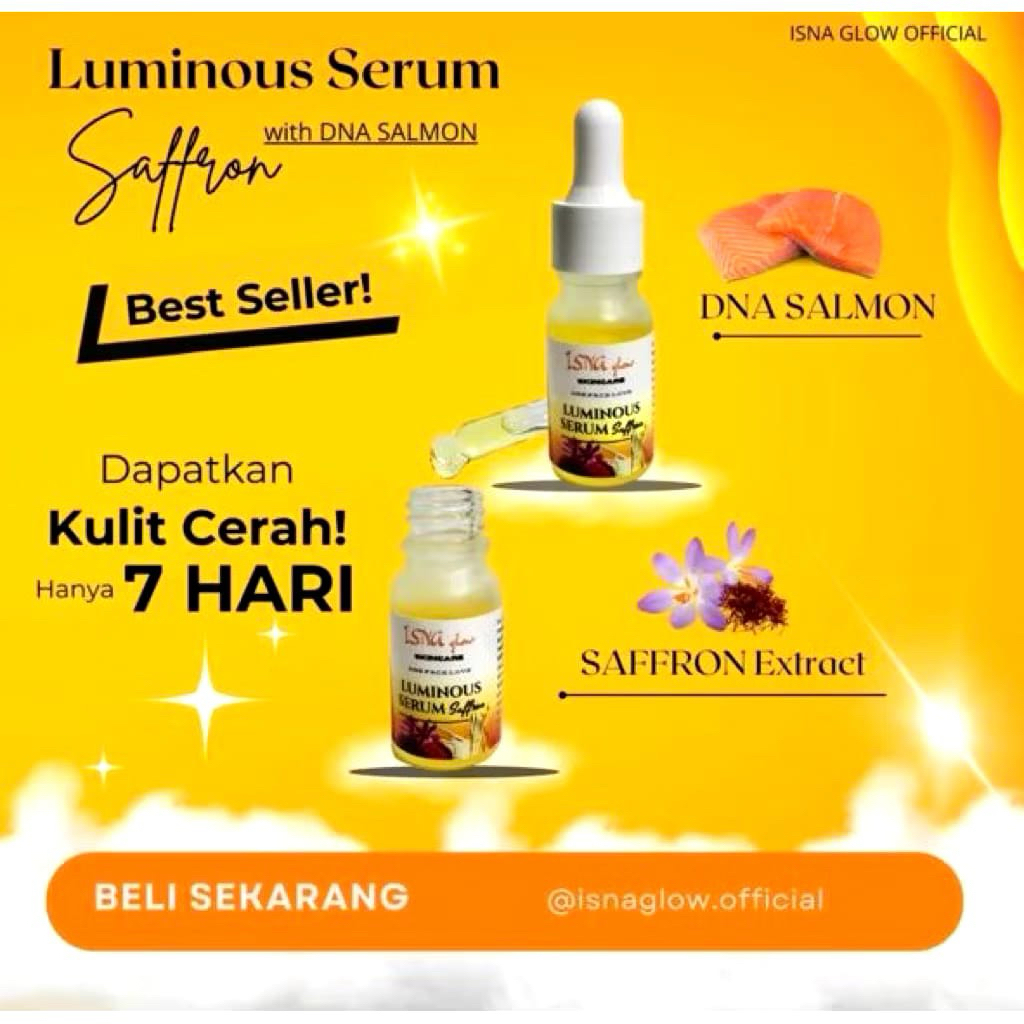 SERUM LUMINOUS ISNA GLOW BPOM