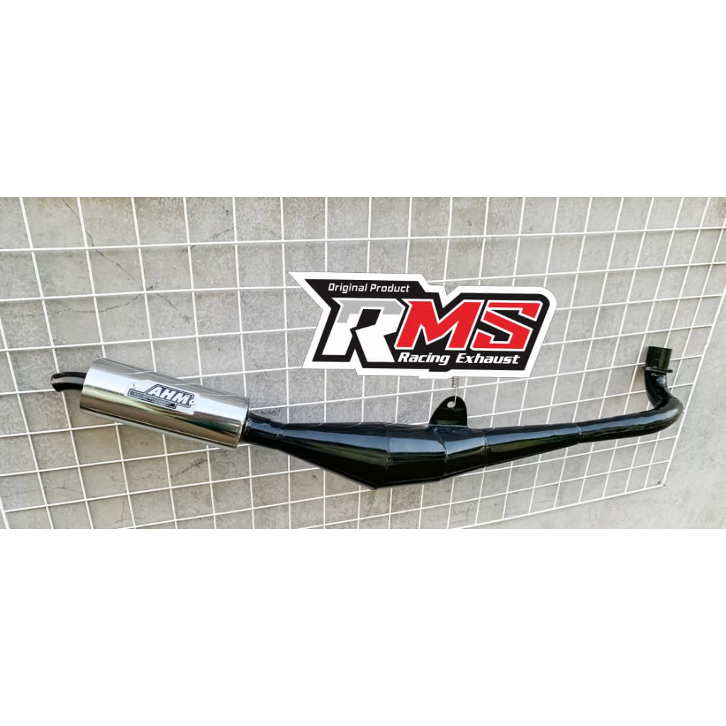 Knalpot Suzuki Bravo Rc100 - Racing Hitam