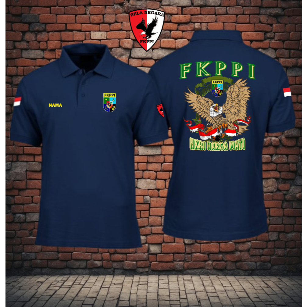 kaos fkppi polo lengan pendek terbaru/baju kerah fkppi/keluarga besar