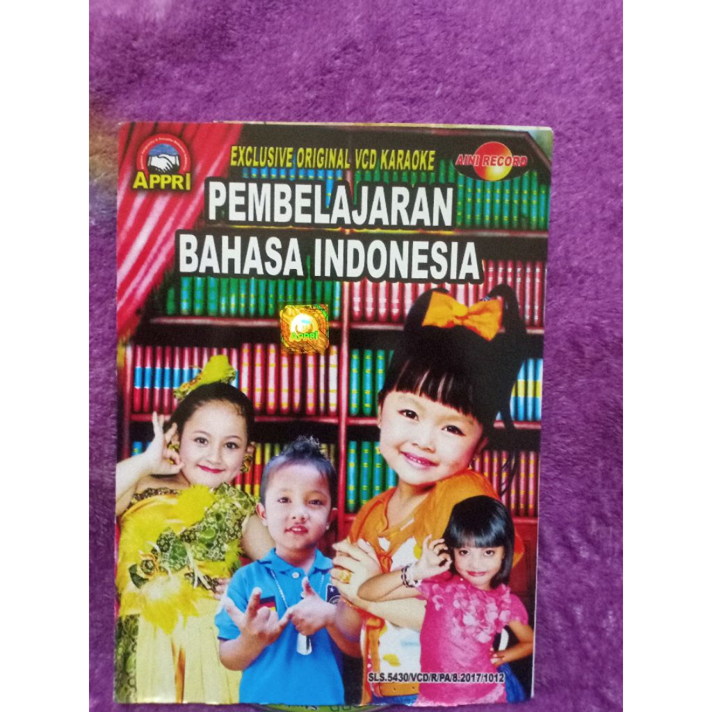 VCD ANAK PEMBELAJARAN BAHASA INDONESIA VOL 1