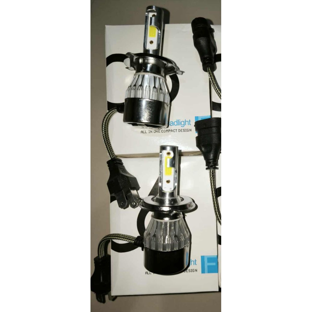 Lampu LED Utama Mobil C6 H4