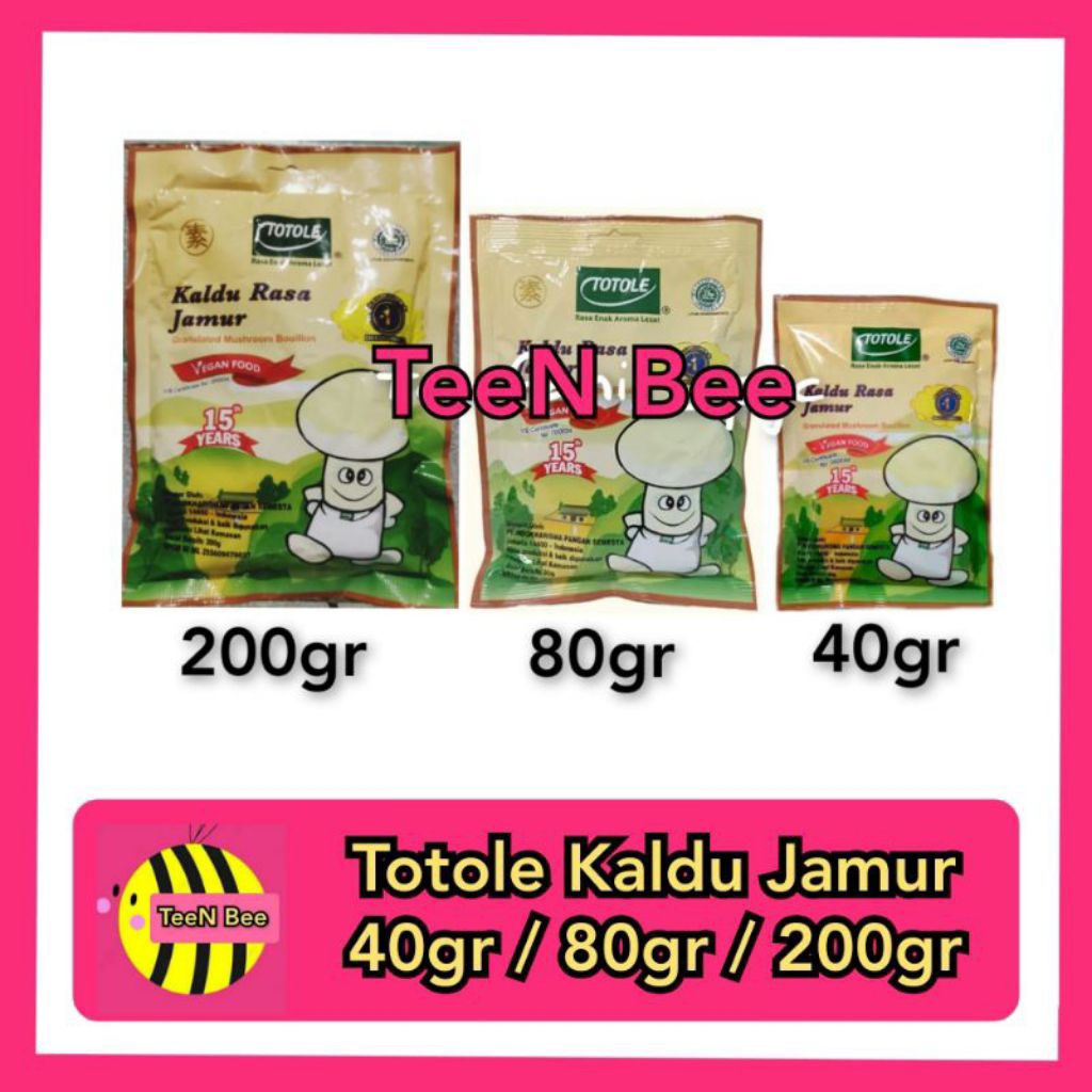 

Totole Kaldu Jamur 40gr 80gr 200gr (Satuan) Exp Terbaru