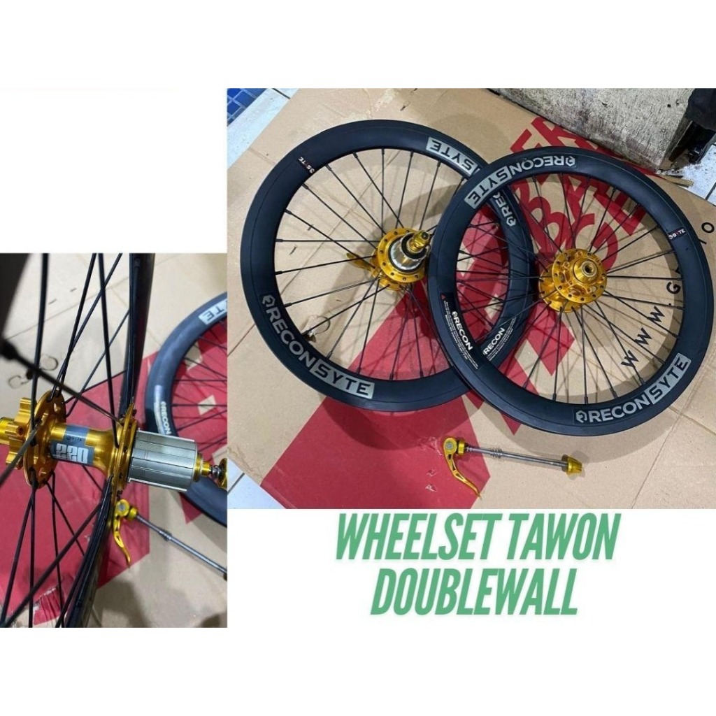 WHEELSET SYTE RECON 20 451 22 20 PLUS DISC BRAKE CAKRAM TAWON