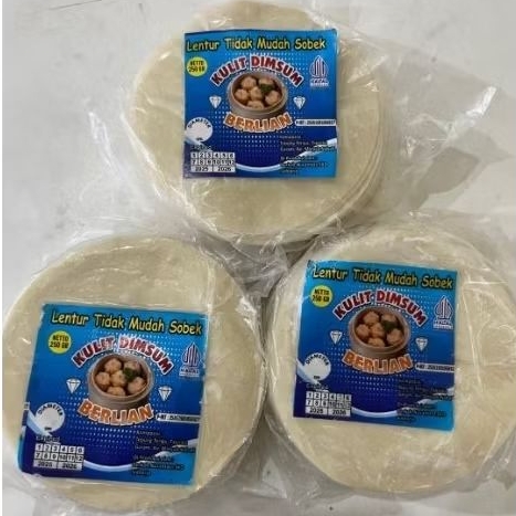 

Kulit dimsum berlian 50 lembar/D 8cm