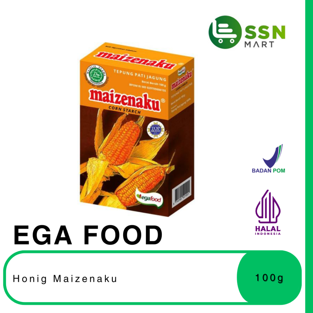 

SSNMart Ega Food 100 Honig Maizenaku 100gr