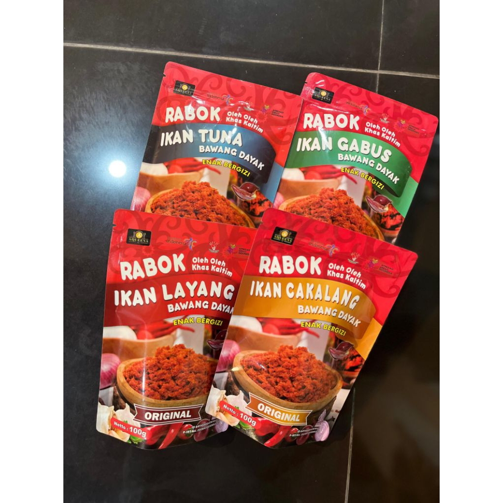 

Rabok ikan - khas Kalimantan timur